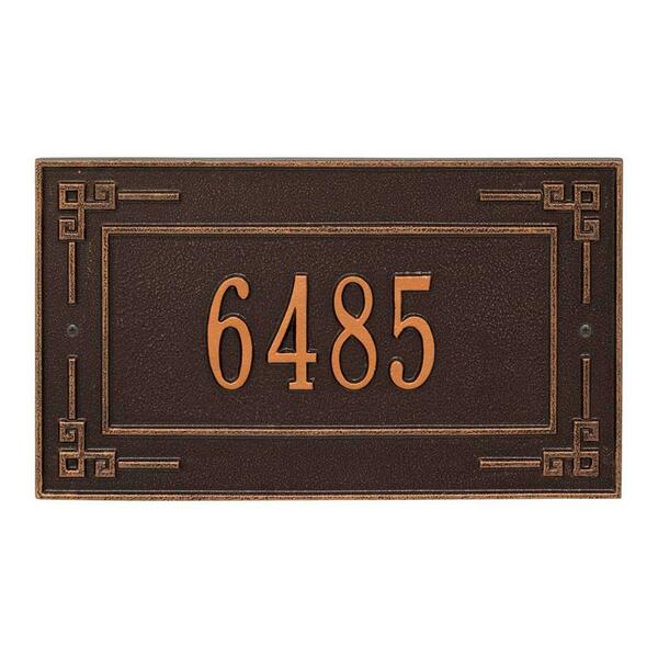 Special Lite Products Classic Address Plaque, Oil Rubbed Bronze SAP-4180-ORB